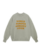 USAGE Heavyweight Raglan Graphic Sweatshirt in Mint