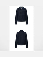 alright then Oversized Selvedge Denim Jacket in Blue