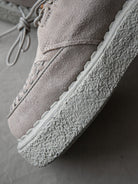 SOD Woven Suede Platform Sneakers in Gray - Detail