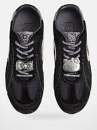 OLDORDER Hello Kitty Velvet GAT Sneakers in Black
