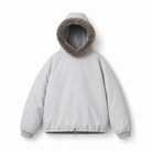 Mingstreet ASC launch still-life | D5ove | Fur Trim Hooded Padded Pullover | Gray | background_redo_2026-06-21