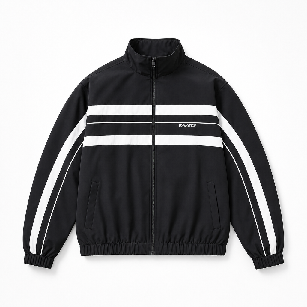 Mingstreet ASC launch still-life | BLINDNOPLAN | Color Blocked Zip Up Track Jacket | Black | background_redo_2026-06-21