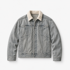Mingstreet ASC launch still-life | D5ove | Faux Fur Collar Distressed Denim Jacket | Gray | background_redo_2026-06-21