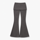 Mingstreet ASC launch still-life | RARELY ALIKE | Low Rise Layered Flared Yoga Pants | Gray | background_redo_2026-06-21