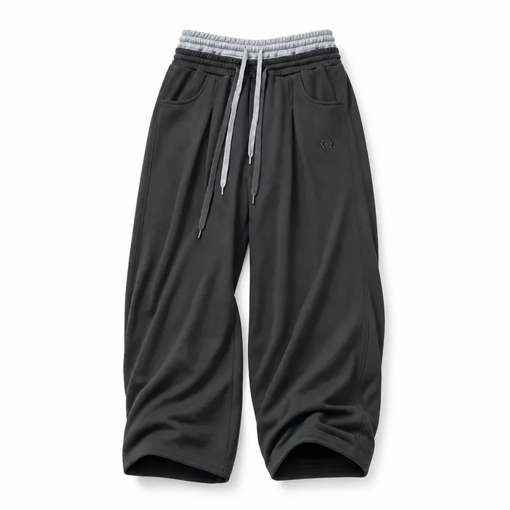 Mingstreet ASC launch still-life | BLINDNOPLAN | Double Waistband Pleated Sweatpants | Dark Gray | background_redo_2026-06-21