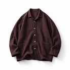 Mingstreet ASC launch still-life | USAGE | Textured Cotton Ramie Work Shirt | Purple | background_redo_2026-06-21