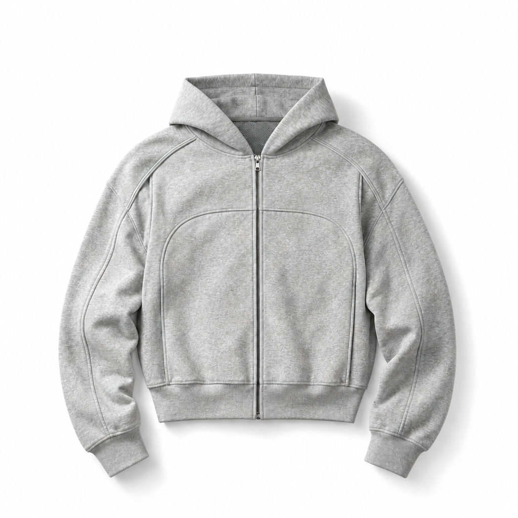 Mingstreet ASC launch still-life | JCAESAR STUDIO | Arch Panel Zip Up Hoodie | Dark Gray | background_redo_2026-06-21