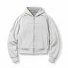 Mingstreet ASC launch still-life | JCAESAR STUDIO | Arch Panel Zip Up Hoodie | Light Gray | background_redo_2026-06-21