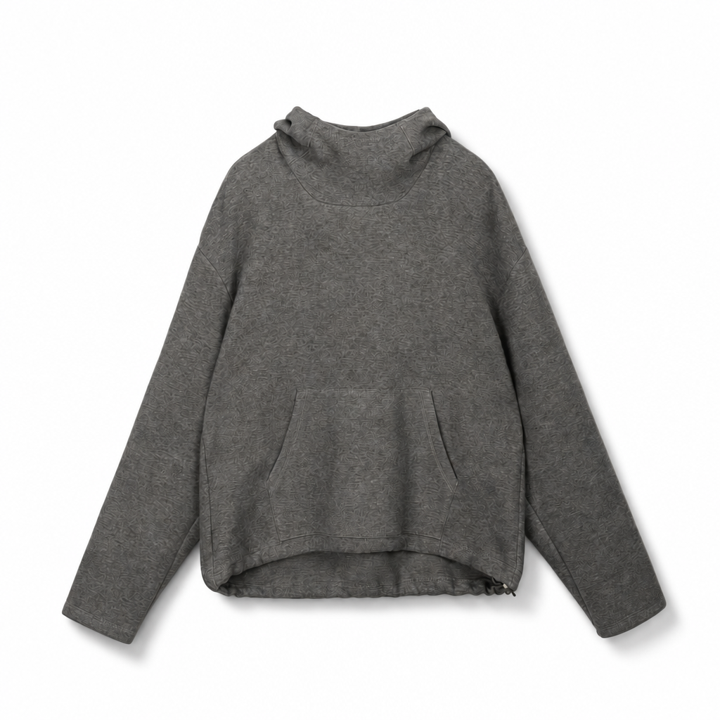 Mingstreet ASC launch still-life | SIMPLE PROJECT | High Neck Fleece Blend Hoodie | Gray | background_redo_2026-06-21