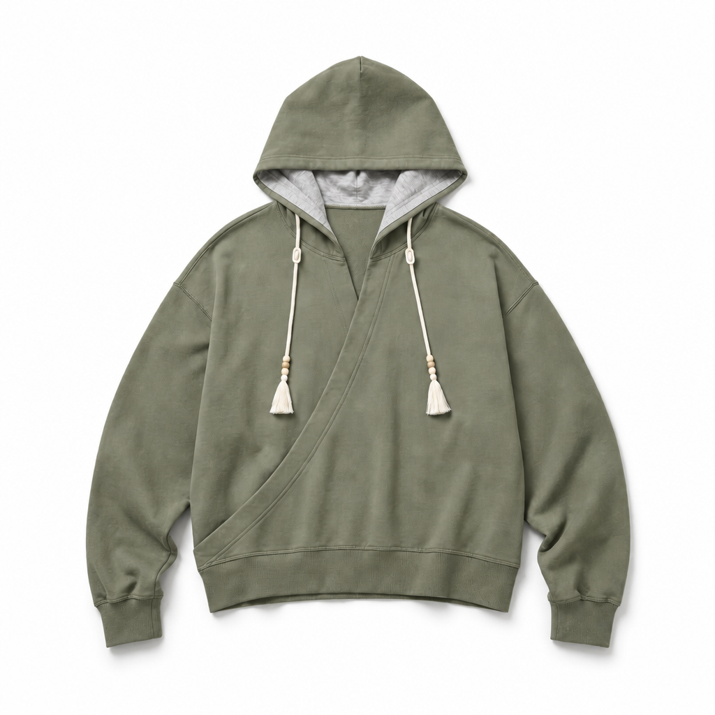 Mingstreet ASC launch still-life | SIMPLE PROJECT | Overlapping Slant Placket Hoodie | Olive | background_redo_2026-06-21