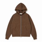 Mingstreet ASC launch still-life | SIMPLE PROJECT | Cotton Blend Zip Up Hoodie | Brown | background_redo_2026-06-21