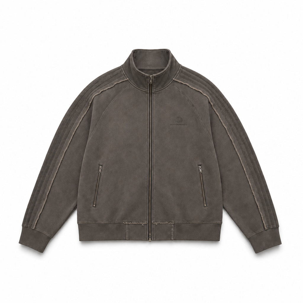 Mingstreet ASC launch still-life | MASONPRINCE | Faded Raw Edge Zip Sweatshirt | Olive | background_redo_2026-06-21