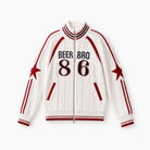Mingstreet ASC launch still-life | BEERBRO | Varsity Patch Zip Up Cardigan | Off-White | background_redo_2026-06-21