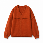 Mingstreet ASC launch still-life | D5ove | Distressed V Neck Fleece Sweatshirt | Orange | background_redo_2026-06-21