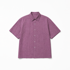 Mingstreet ASC launch still-life | SIMPLE PROJECT | Crinkled Linen Blend Short Sleeve Shirt | Purple | background_redo_2026-06-21