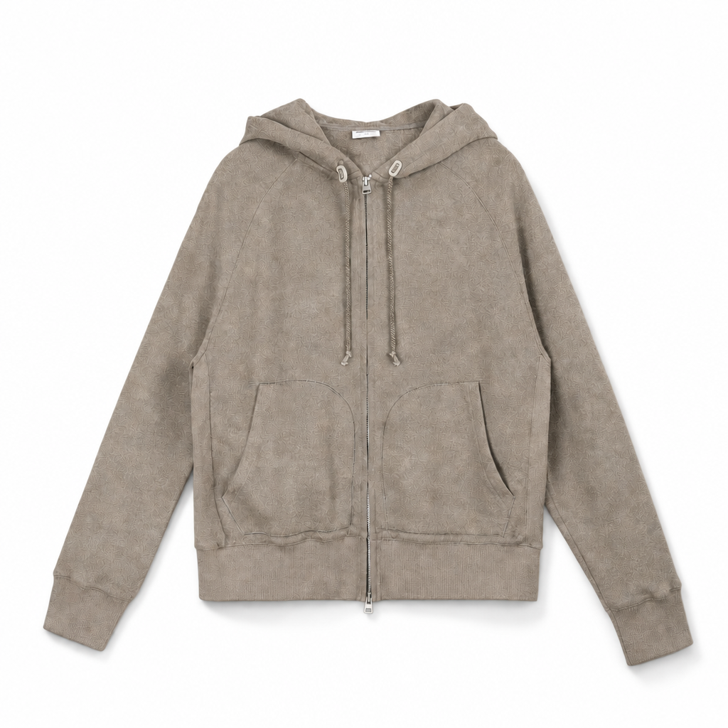 Mingstreet ASC launch still-life | SIMPLE PROJECT | Cotton Blend Zip Up Hoodie | Beige | background_redo_2026-06-21