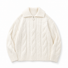 Mingstreet ASC launch still-life | MEDM | Cable Knit Quarter Zip Sweater | White | background_redo_2026-06-21