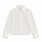 Mingstreet ASC launch still-life | JCAESAR STUDIO | Striped Pleated Pointed Collar Shirt | White | background_redo_2026-06-21