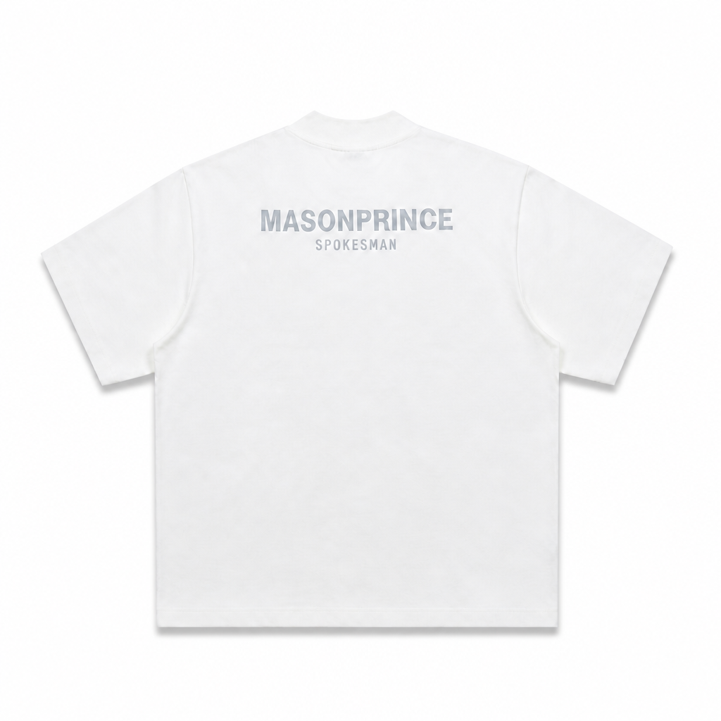 Mingstreet ASC launch still-life | MASONPRINCE | Reflective Heavyweight Cotton T Shirt | White | background_redo_2026-06-21