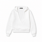 Mingstreet ASC launch still-life | RARELY ALIKE | Cotton V Neck Wrap Hoodie | White | background_redo_2026-06-21