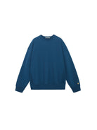 USAGE Reversible Cotton Crewneck Sweatshirt in Blue