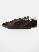 OLDORDER Dark Brown German Army Trainers in Brown