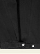 FaxCopyExpress Harmony Cinch Hem Cotton Trousers in Black - Detail