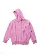 MASONPRINCE Cotton Blend Zip Up Hoodie in Pink