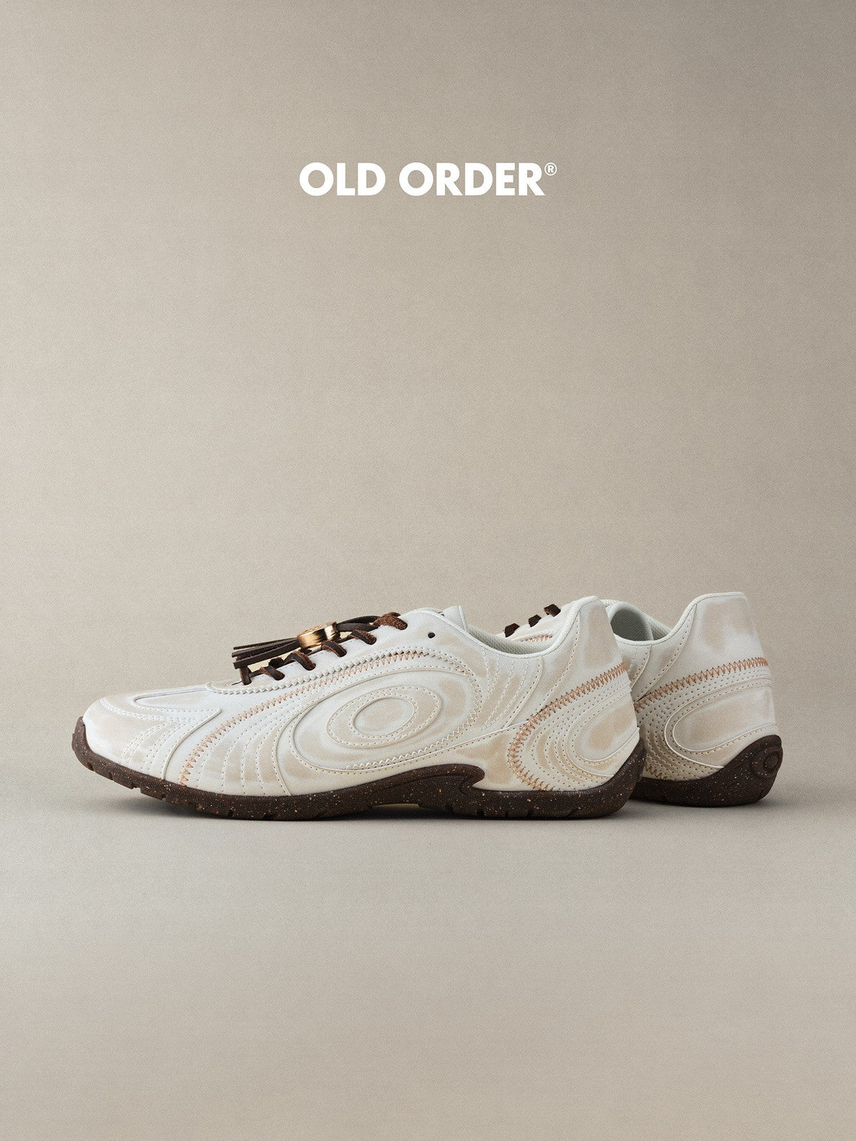 OLDORDER Turbo Lite Retro Sneakers in White