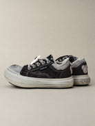 OLDORDER Mickey Mouse Chunky Platform Sneakers in Black