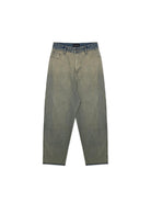 MASONPRINCE Inside Out Washed High Waisted Jeans in Denim