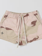 SMFK Cotton Blend Cargo Shorts in Pink