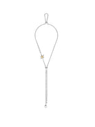 BLACKHEAD Star Pendant Pearl Layered Necklace in Gray
