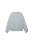 USAGE Reversible Cotton Crewneck Sweatshirt in Heather Gray