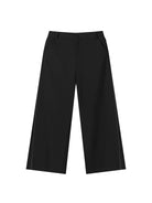BLINDNOPLAN Side Zip Adjustable Wide Leg Trousers in Black
