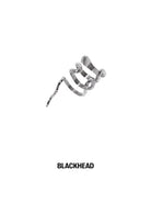 BLACKHEAD Snake Shape Ear Cuff in Silver