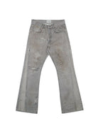 SOD Digital Stain Micro Flare Jeans in Gray