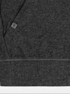 FaxCopyExpress Soft Cotton Blend Zip Up Hoodie in Gray - Detail