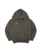 SOD Heavy Washed Distressed Hoodie in Green