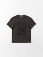 Random Piece Key Graphic Cotton T Shirt in Gray