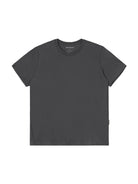 SIMPLE PROJECT Misaligned Seam Crewneck T Shirt in Gray