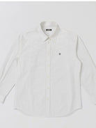SMFK Cotton Button Up Cargo Shirt in White