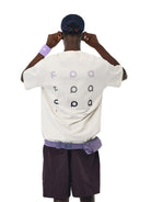 FPA Heavyweight Cotton Blend T Shirt in Beige - On Model