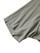 D5ove Irregular Linen Cotton T Shirt in White - Detail