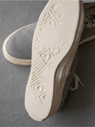 Soda Retro Canvas Low Top Sneakers in Gray - Detail