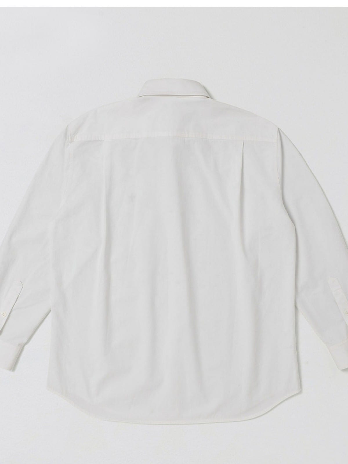 SMFK Cotton Button Up Cargo Shirt in White