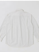 SMFK Cotton Button Up Cargo Shirt in White