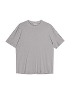 SIMPLE PROJECT Wool Blend Crewneck T Shirt in Gray