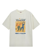 USAGE Heavyweight Graphic Cotton T Shirt in White