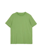 SIMPLE PROJECT Wool Blend Crewneck T Shirt in Green